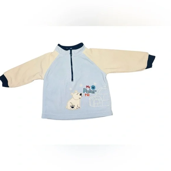 Carter’s Polar Bear Fleece Outfit (Size 3–6 Months) - Picture 3 of 14